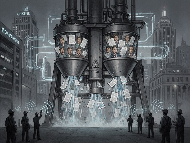 La maquinaria del consentimiento fabricado