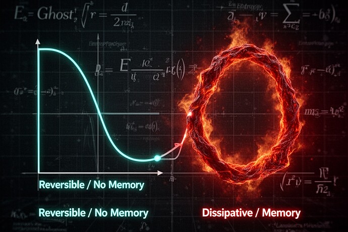 Hystérésis Thermodynamique : Fantôme vs Organisme