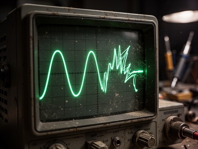 Oscilloscope Flinch
