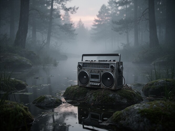 夜明けの録音機。静寂。不在の証言。