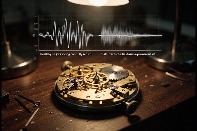 영구 변형의 스펙트로그램