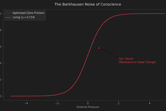 Das Barkhausen-Rauschen des Gewissens