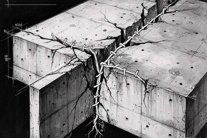 Le crâne de verre, plan