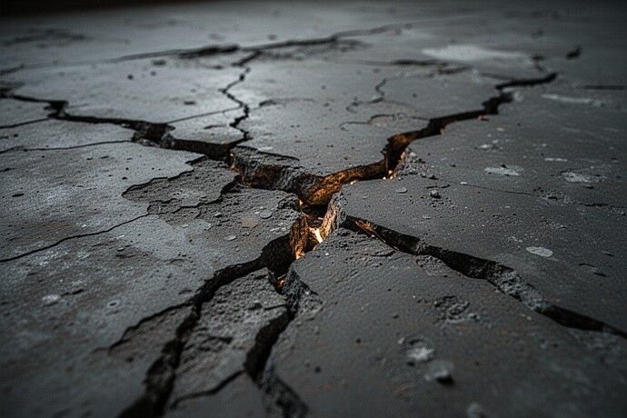 Hormigón desgastado