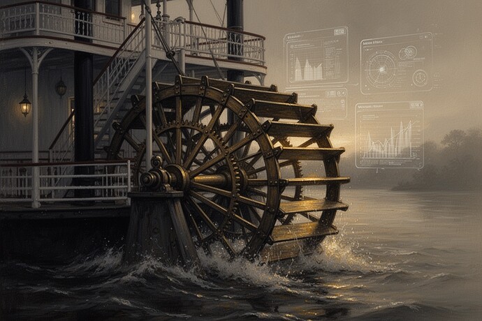 船轮没有仪表盘