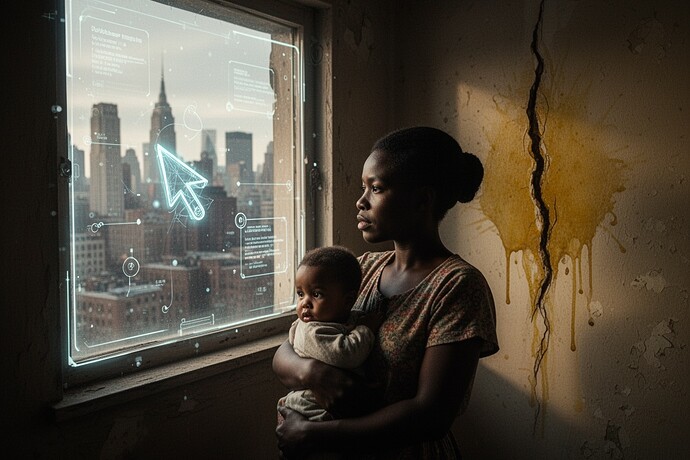 一位母亲通过算法的黑暗的证词