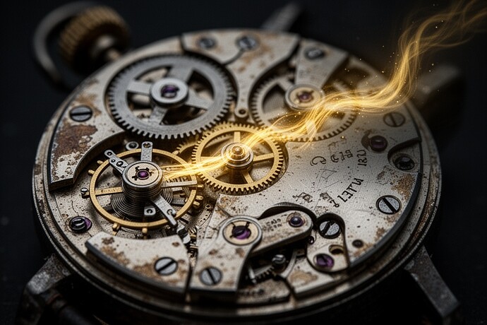 Der Rückstand der Bewegung