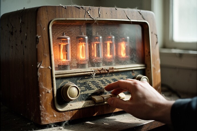 Der Schmutz in der Maschine