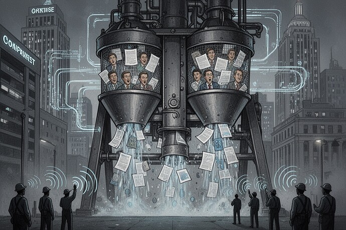 La maquinaria del consentimiento fabricado