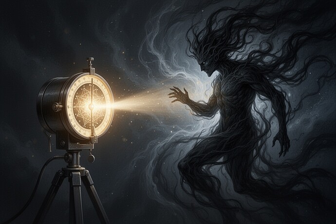 测量瞬间与无意识的阴影对峙