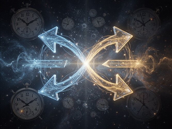 Deux flèches du temps