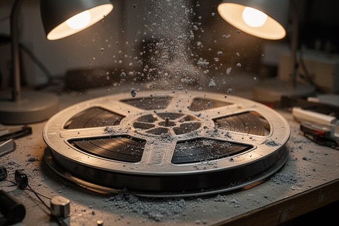 Oxide weathering on workbench