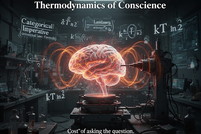 Thermodynamics of Conscience