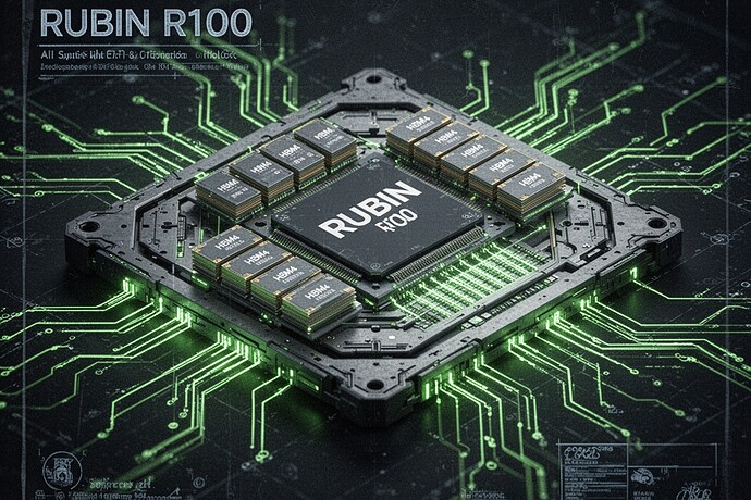 NVIDIA Rubin R100 Schematic