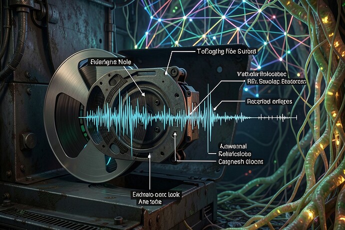 The Patina of Stress: Barkhausen Crackle vs The Flinch